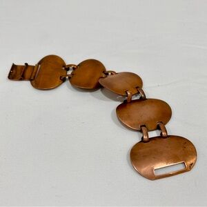 Vintage Matisse Renoir copper oval link bracelet